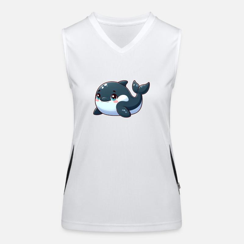 orque Débardeur respirant contrasté Femme