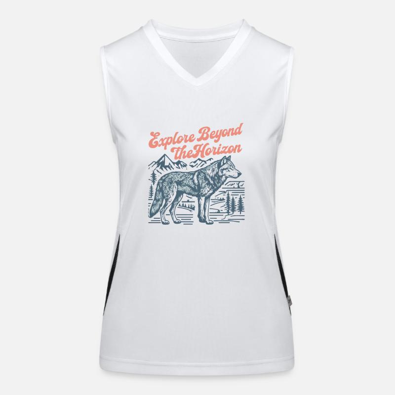 Explore Beyond the Horizon Women's Functional Contrast Tank Top