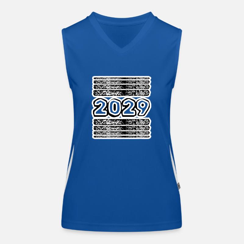 2029 Débardeur respirant contrasté Femme