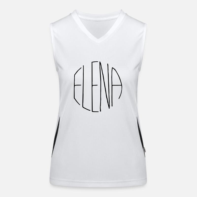Elena Women's Functional Contrast Tank Top