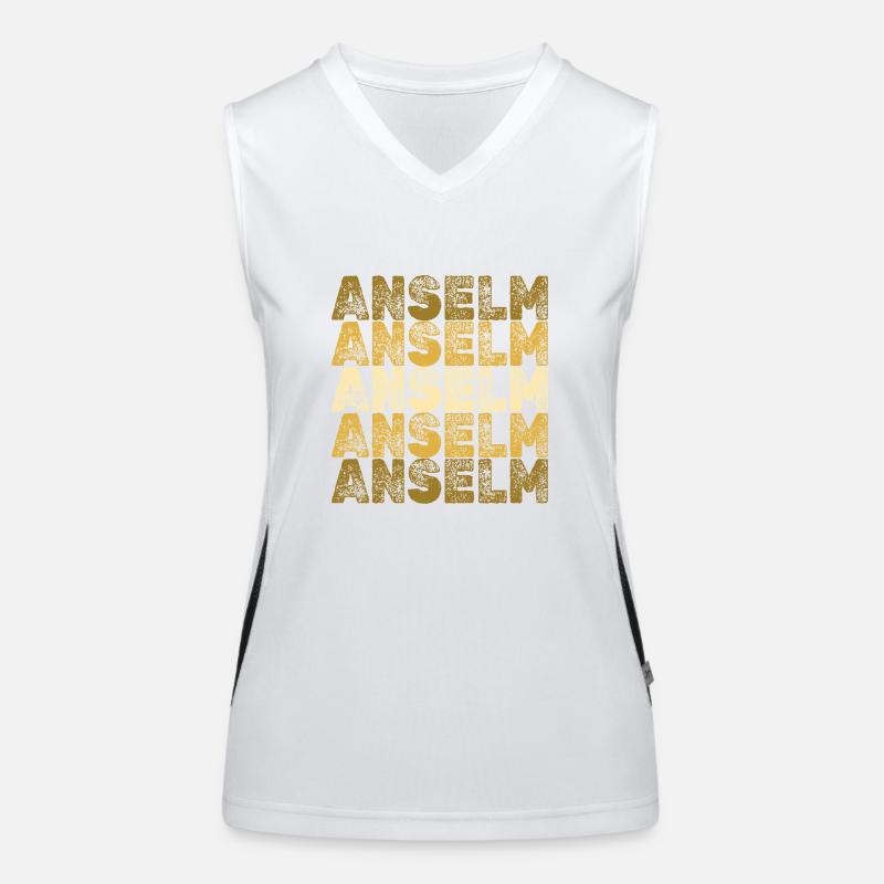 Gift for Anselm Women's Functional Contrast Tank Top