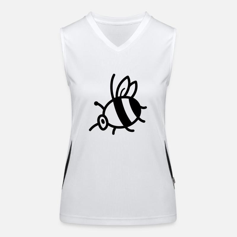 Abeille Débardeur respirant contrasté Femme