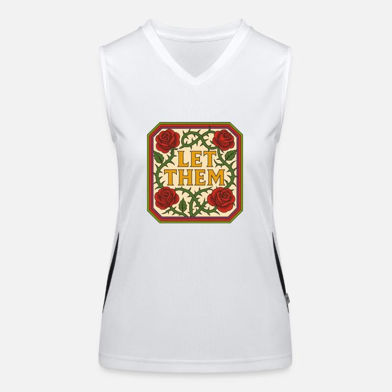 Let Them Women's Functional Contrast Tank Top