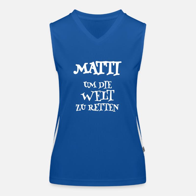 Cadeau pour Matti Débardeur respirant contrasté Femme