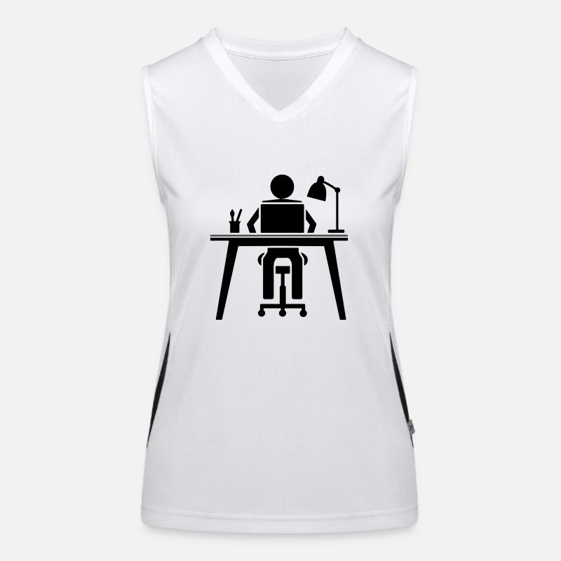 Learning to work Women's Functional Contrast Tank Top