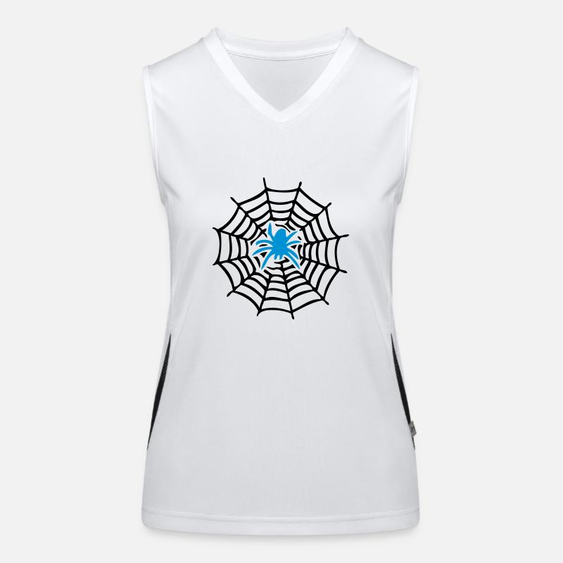 spider man toile d'Araignée Débardeur respirant contrasté Femme