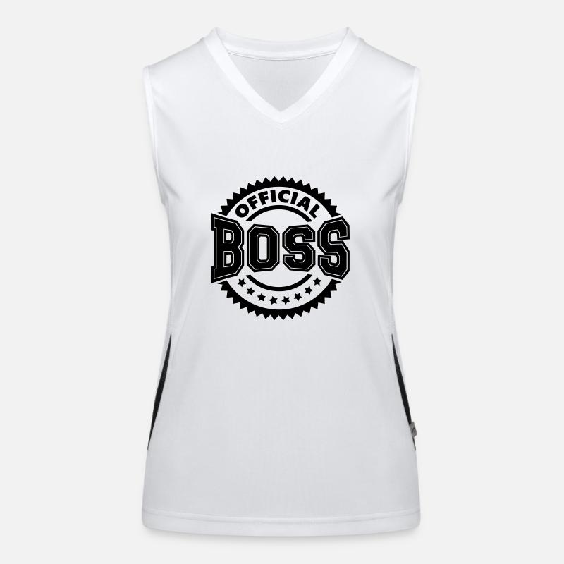 Boss (timbre) Débardeur respirant contrasté Femme