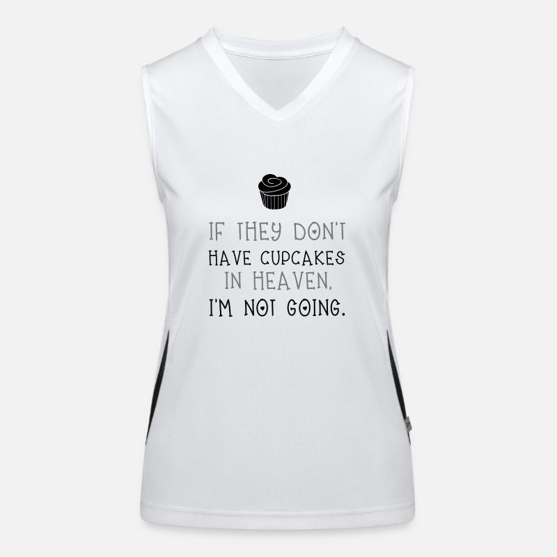 Cupcakes Women's Functional Contrast Tank Top