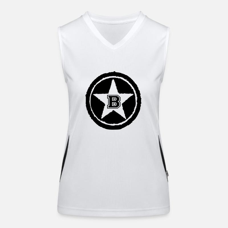 B Funktionelles Kontrast-Tank Top für Frauen