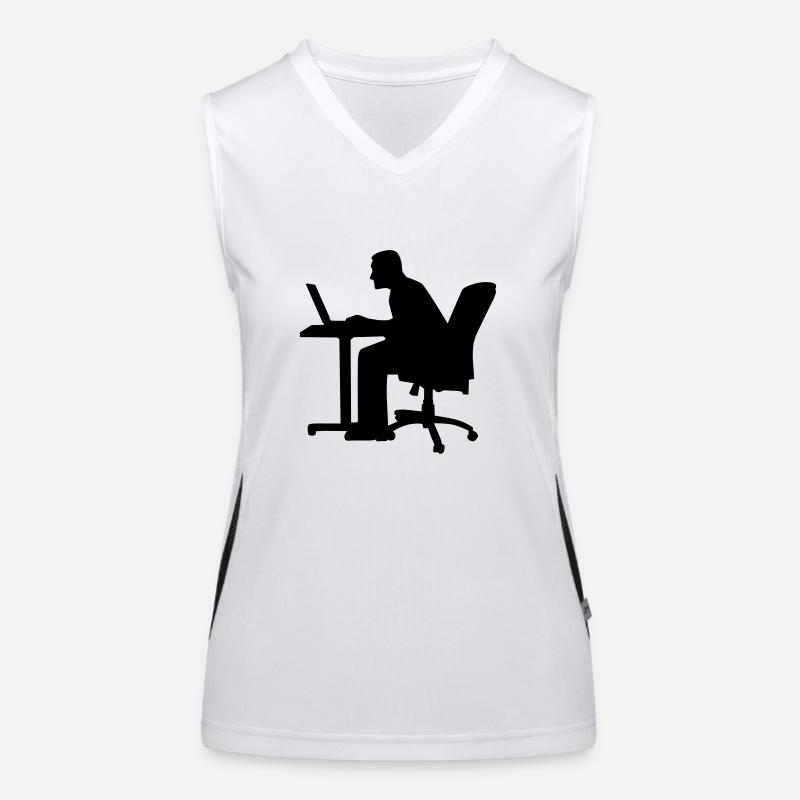 Computer Women's Functional Contrast Tank Top