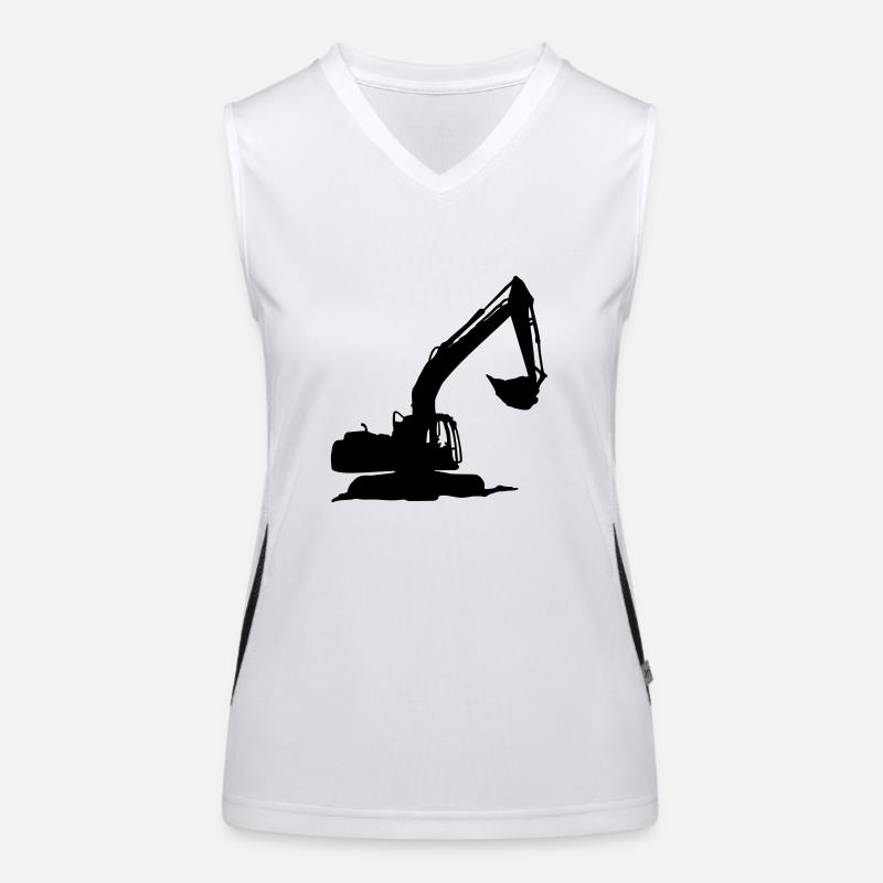 bagger Funktionelles Kontrast-Tank Top für Frauen