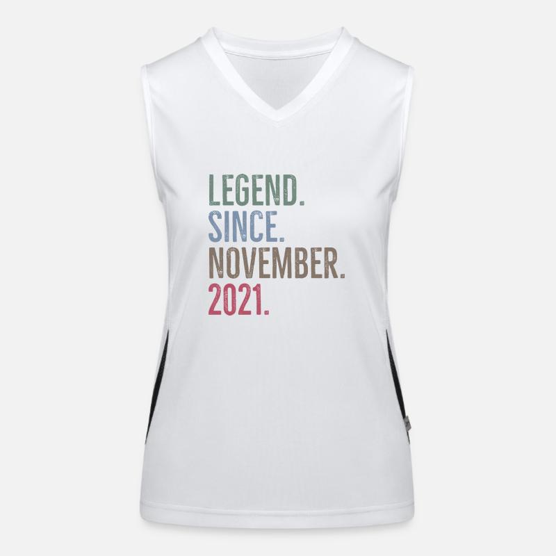 Legend Since November 2021 Women's Functional Contrast Tank Top