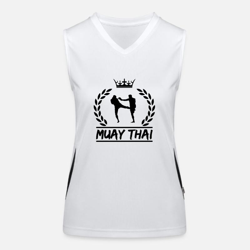 Muay Thai Funktionelles Kontrast-Tank Top für Frauen