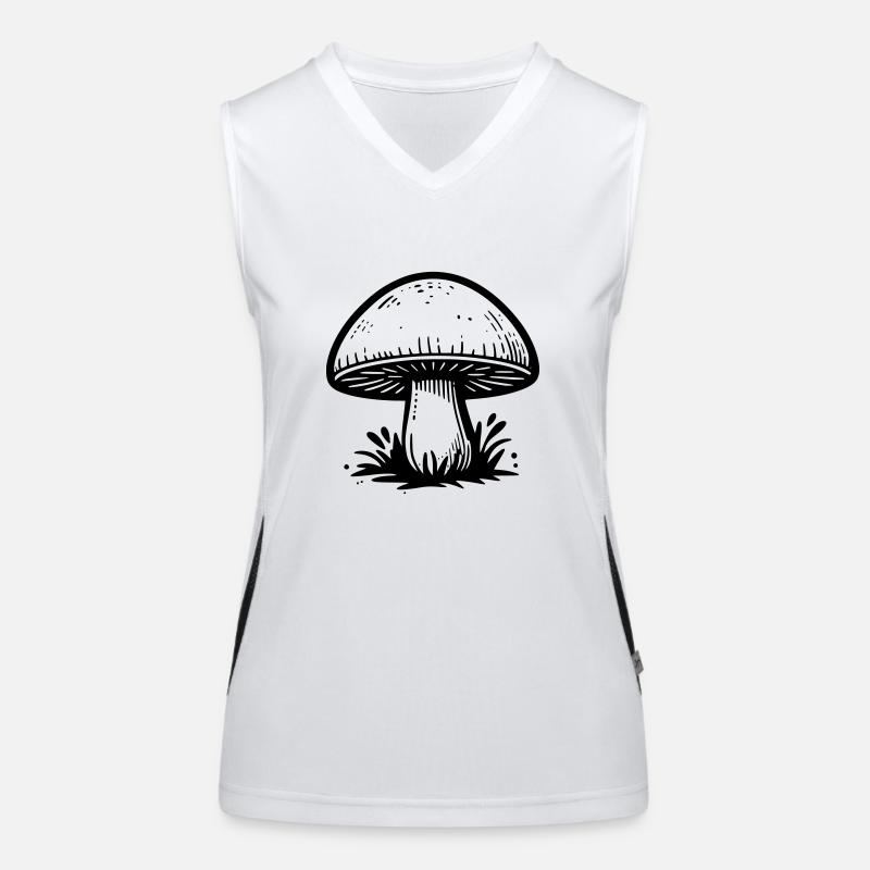 Champignon champignon Débardeur respirant contrasté Femme