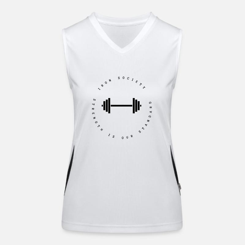 iron Funktionelles Kontrast-Tank Top für Frauen