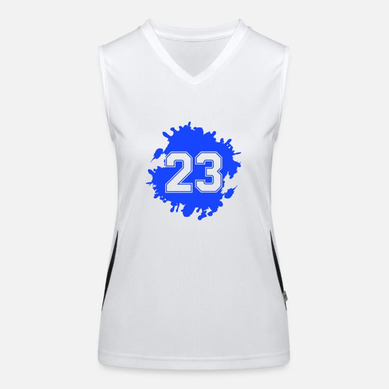 23 klecks Funktionelles Kontrast-Tank Top für Frauen