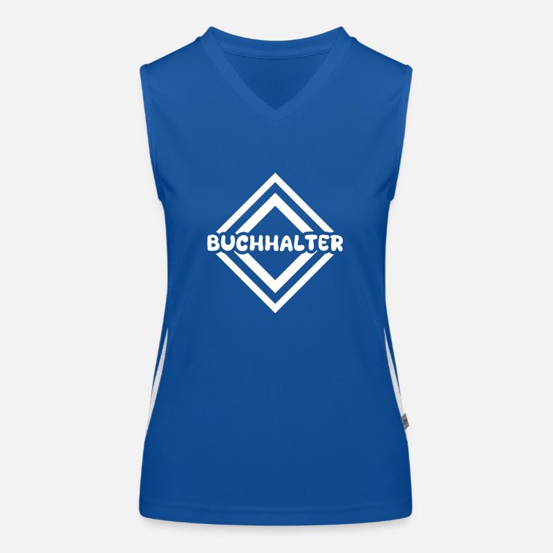 Don pour comptable Débardeur respirant contrasté Femme