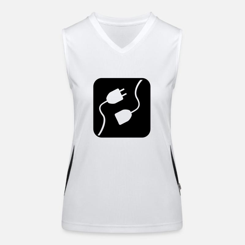 Electricity Women's Functional Contrast Tank Top