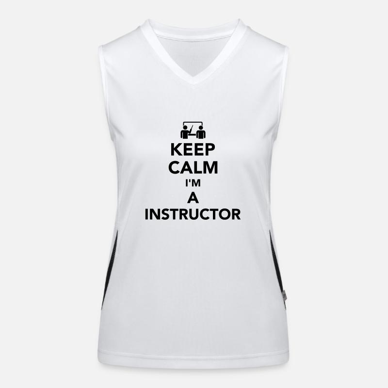 Ausbilder Funktionelles Kontrast-Tank Top für Frauen