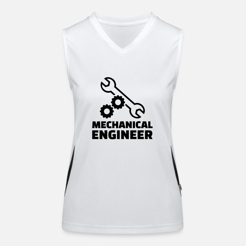 Mechanical engineer Women's Functional Contrast Tank Top