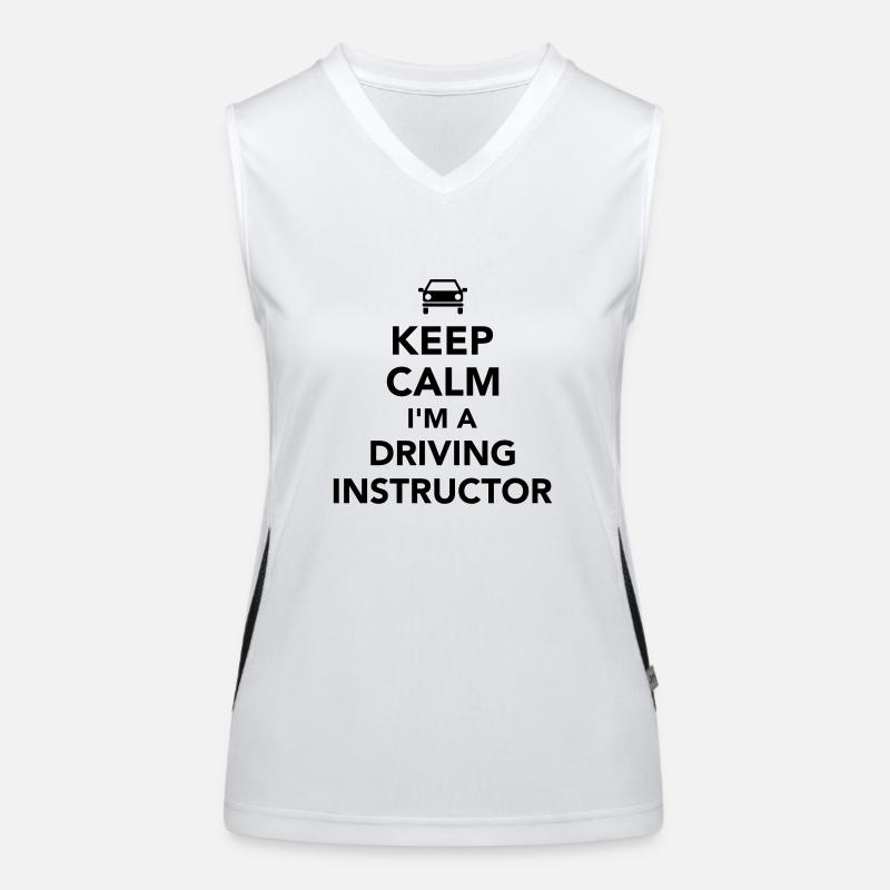 Driving instructor Women's Functional Contrast Tank Top
