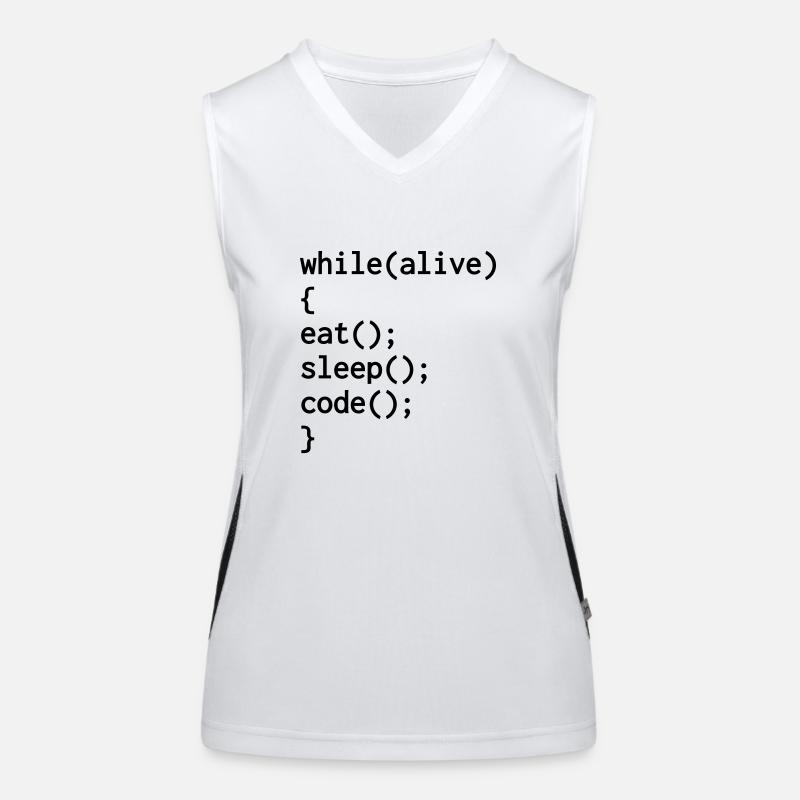 Entwickler / Informatiker / Programmierer / Funktionelles Kontrast-Tank Top für Frauen
