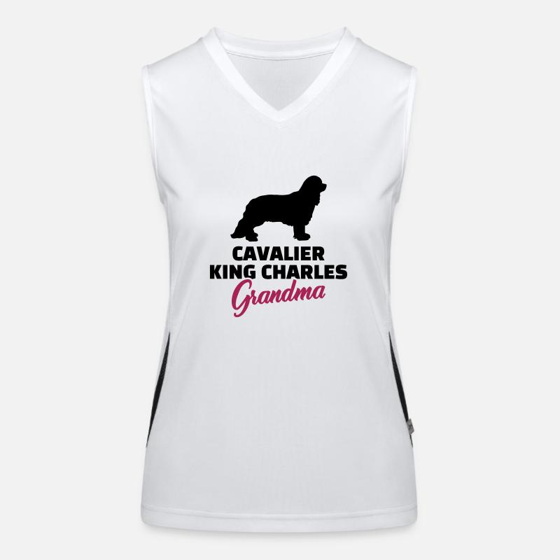 Cavalier King Charles Women's Functional Contrast Tank Top