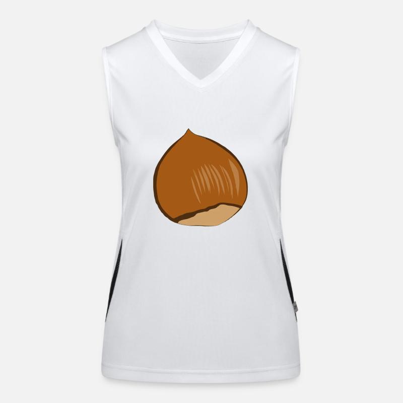 Hazelnut Women's Functional Contrast Tank Top