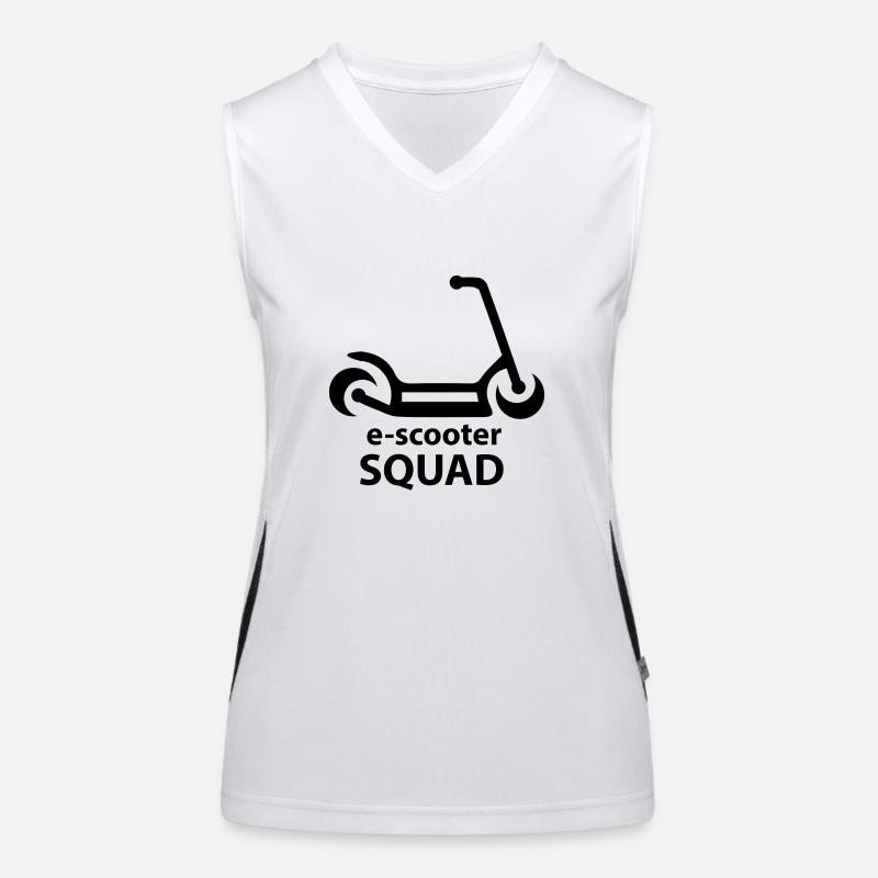 E-Scooter Scooter Women's Functional Contrast Tank Top