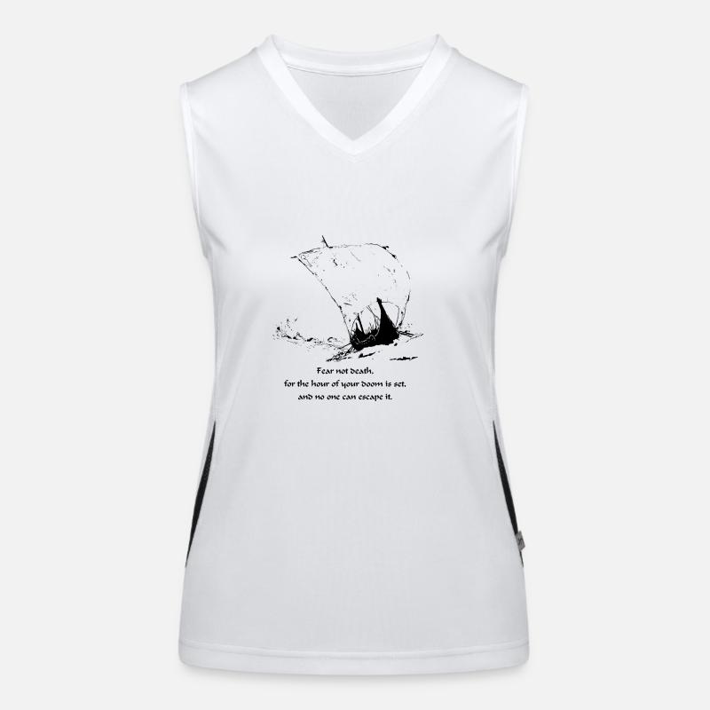 Viking doom Women's Functional Contrast Tank Top