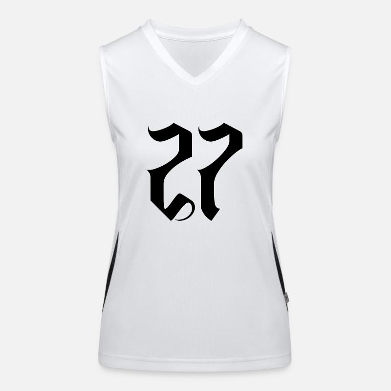 27 Funktionelles Kontrast-Tank Top für Frauen