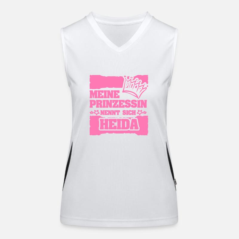 Maiden name Heida Women's Functional Contrast Tank Top