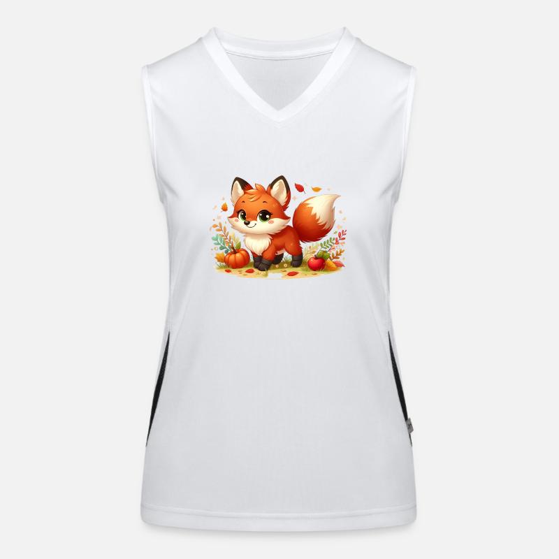 fox autumn 3 Débardeur respirant contrasté Femme