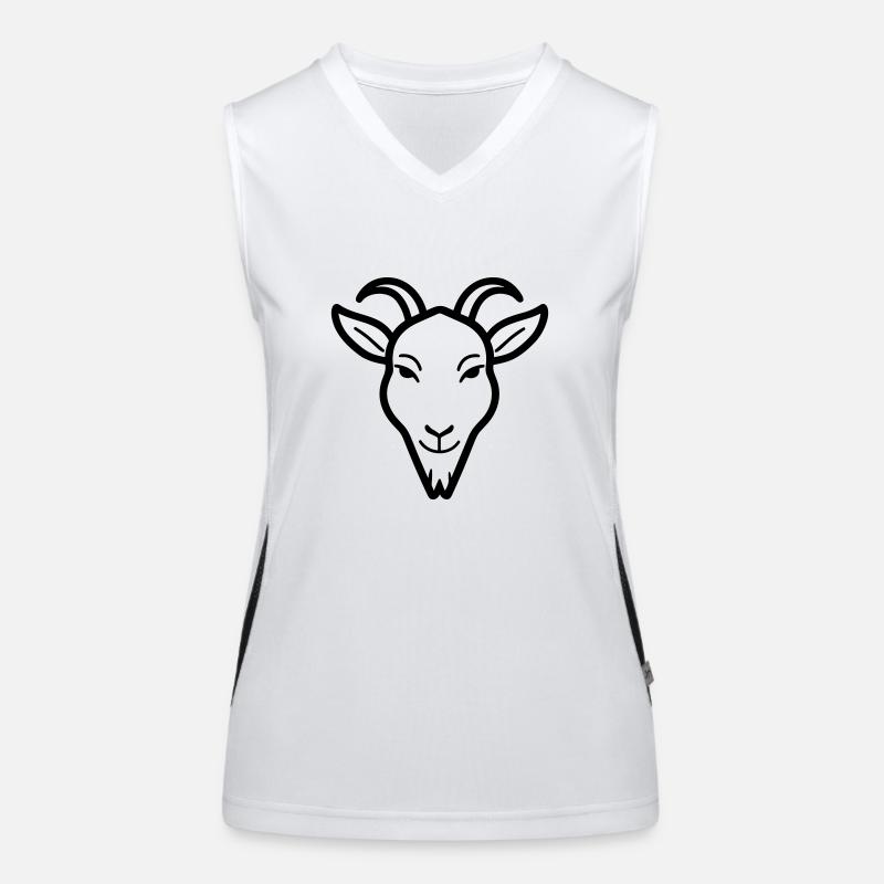 Bouc Débardeur respirant contrasté Femme