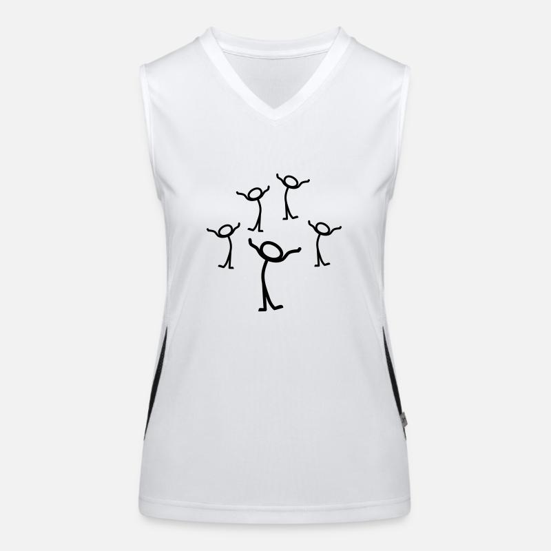 comic Women's Functional Contrast Tank Top