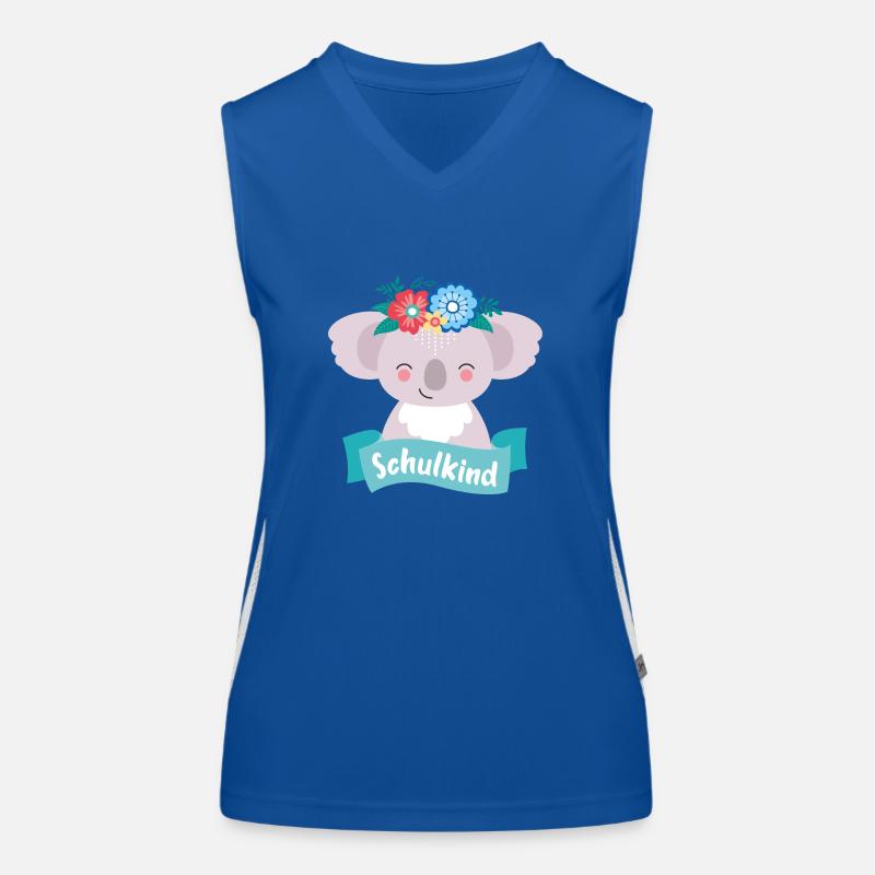 Écolier Koala Débardeur respirant contrasté Femme