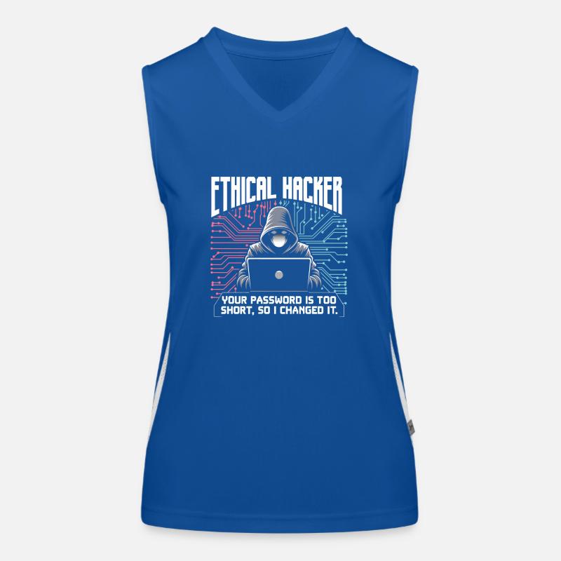 Ethical Hacker Women's Functional Contrast Tank Top