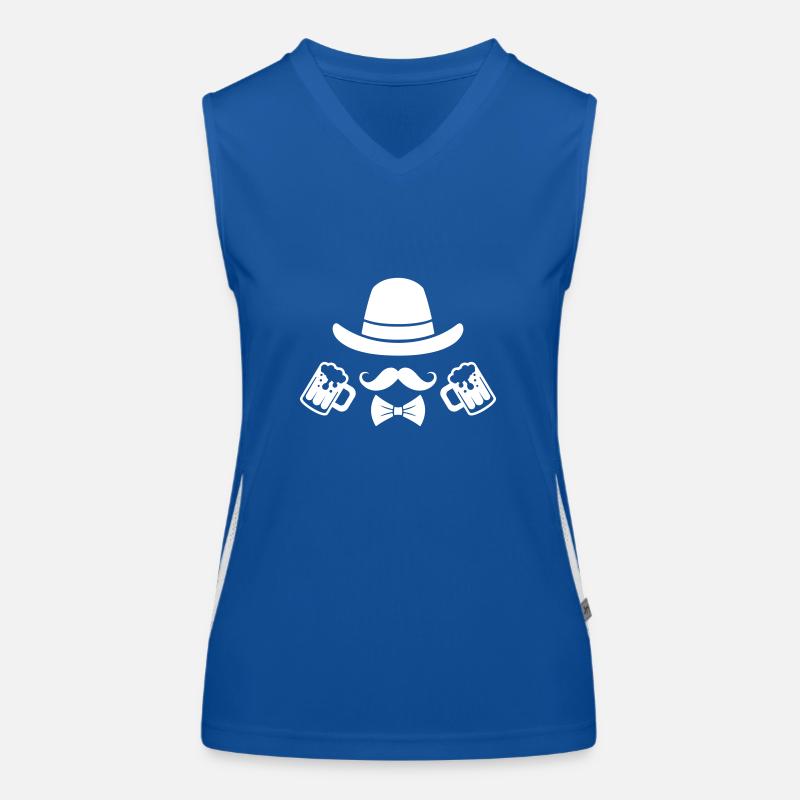 Junggesellenabschied Jga Bier Polterabend Funktionelles Kontrast-Tank Top für Frauen