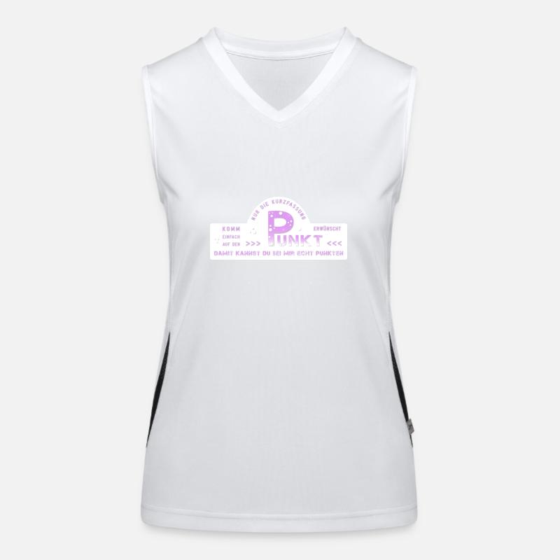 to the point Women's Functional Contrast Tank Top