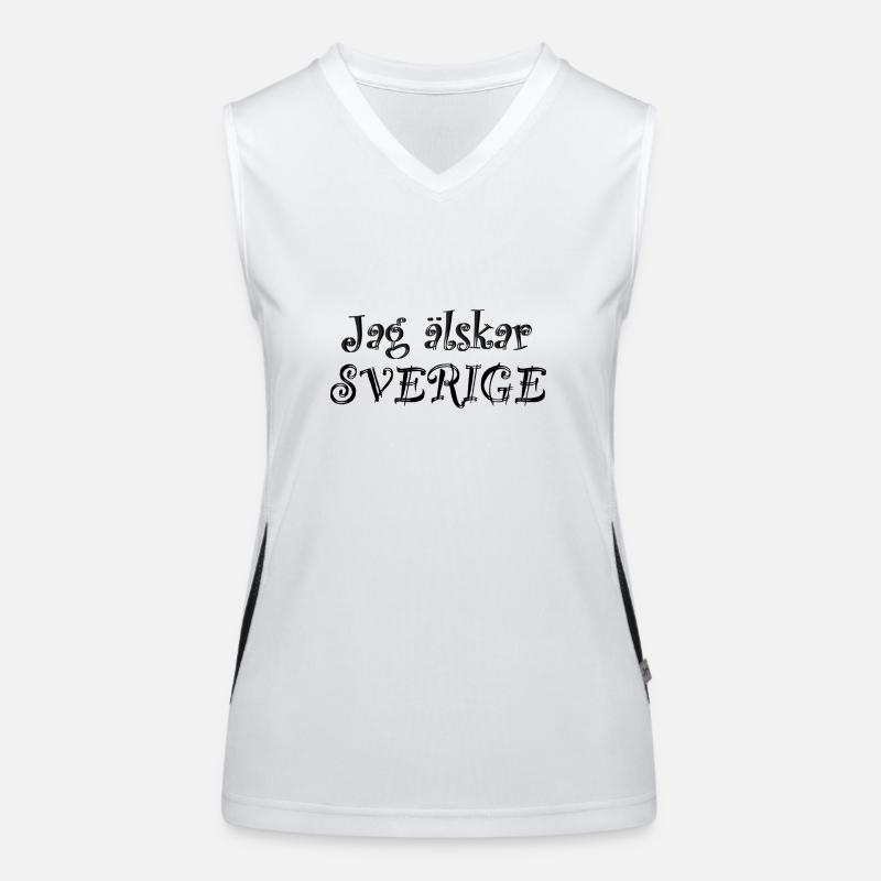 J’adore la Suède Débardeur respirant contrasté Femme