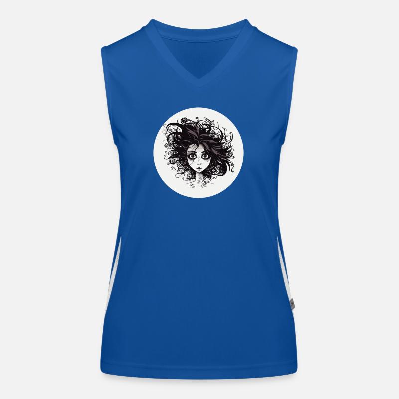 Frau Funktionelles Kontrast-Tank Top für Frauen