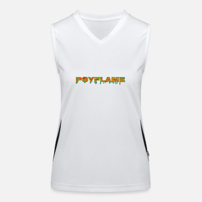 Psyflame Logo Women's Functional Contrast Tank Top