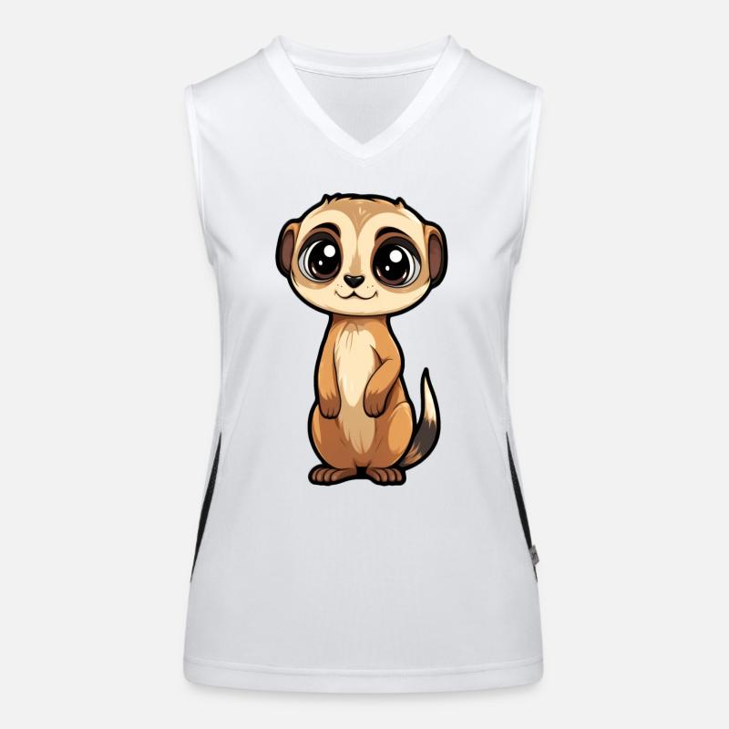 Suricate Débardeur respirant contrasté Femme