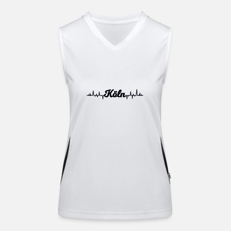 The Cologne Pulse Women's Functional Contrast Tank Top