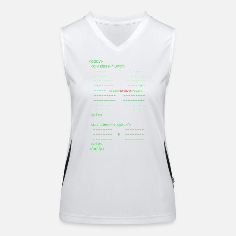 html body Women's Functional Contrast Tank Top