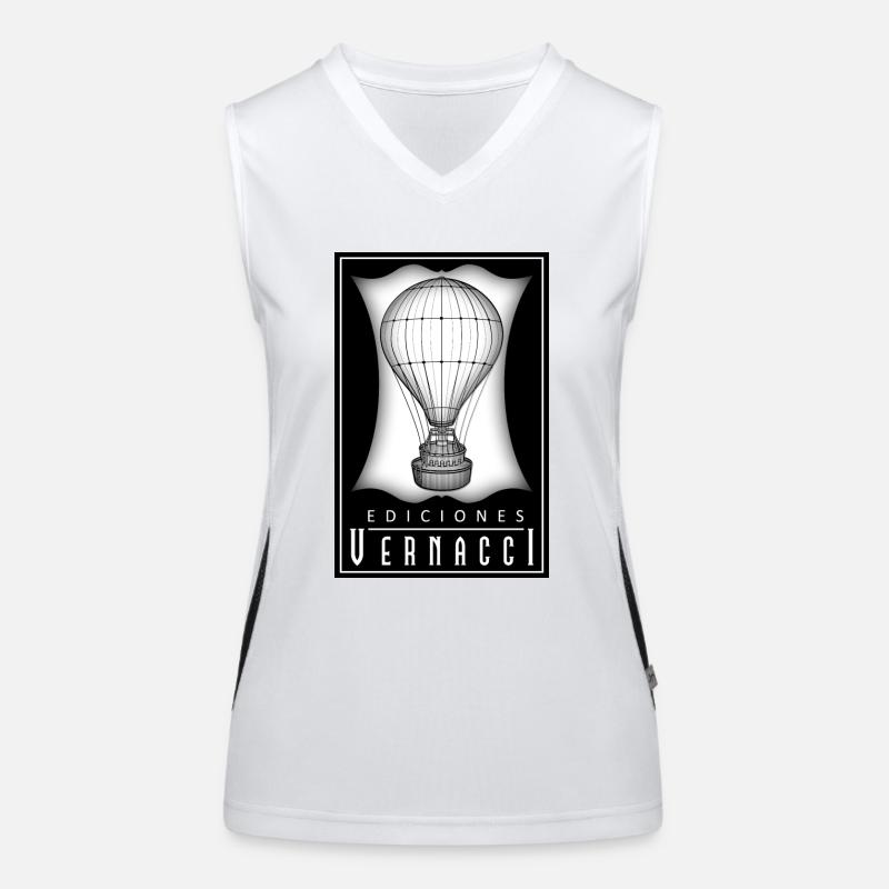 Vernacci édition logo Débardeur respirant contrasté Femme