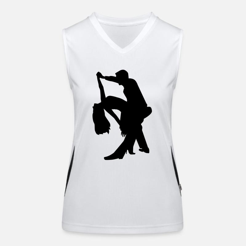 Tanzen Funktionelles Kontrast-Tank Top für Frauen