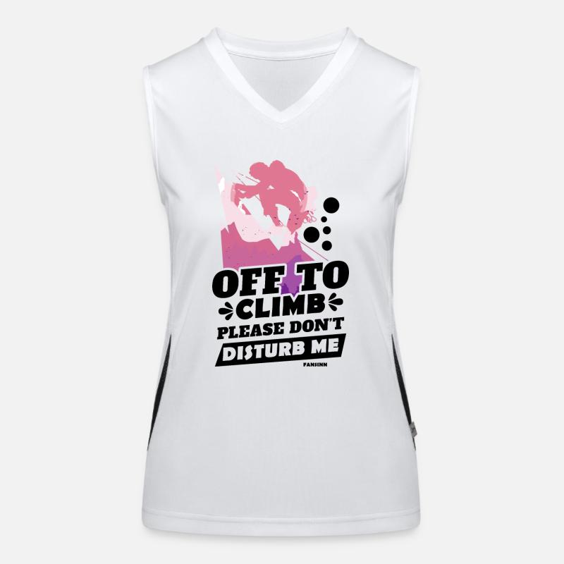 Grimper Débardeur respirant contrasté Femme