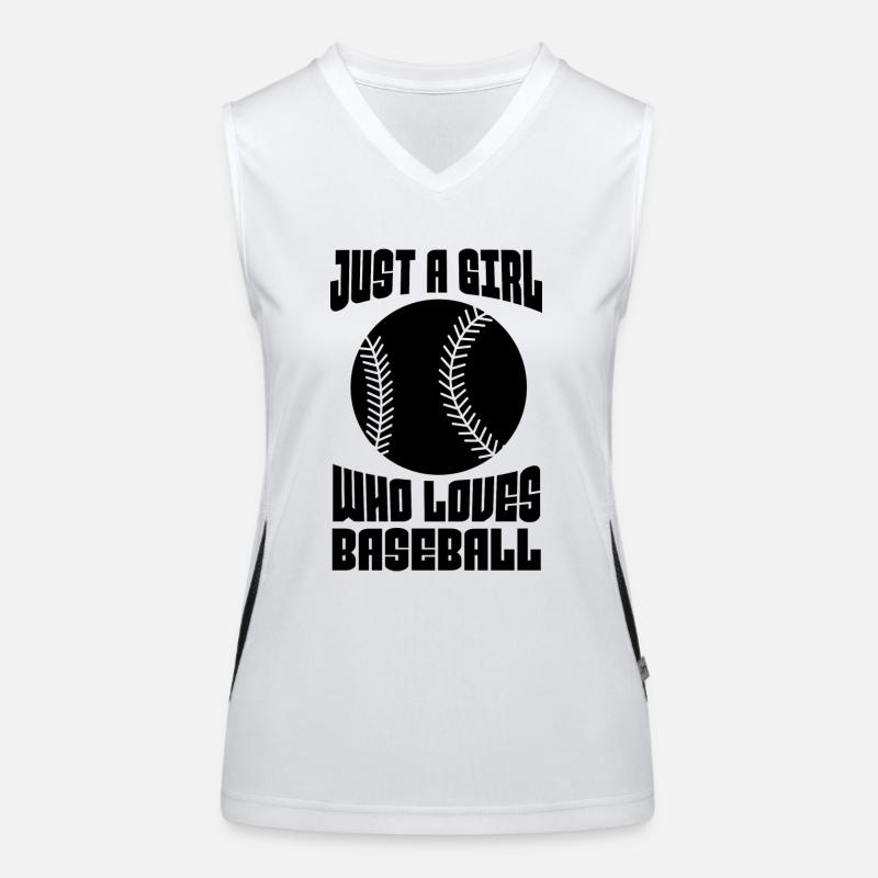 Baseball Baseball Team Baseball Player Baseball Player Women's Functional Contrast Tank Top