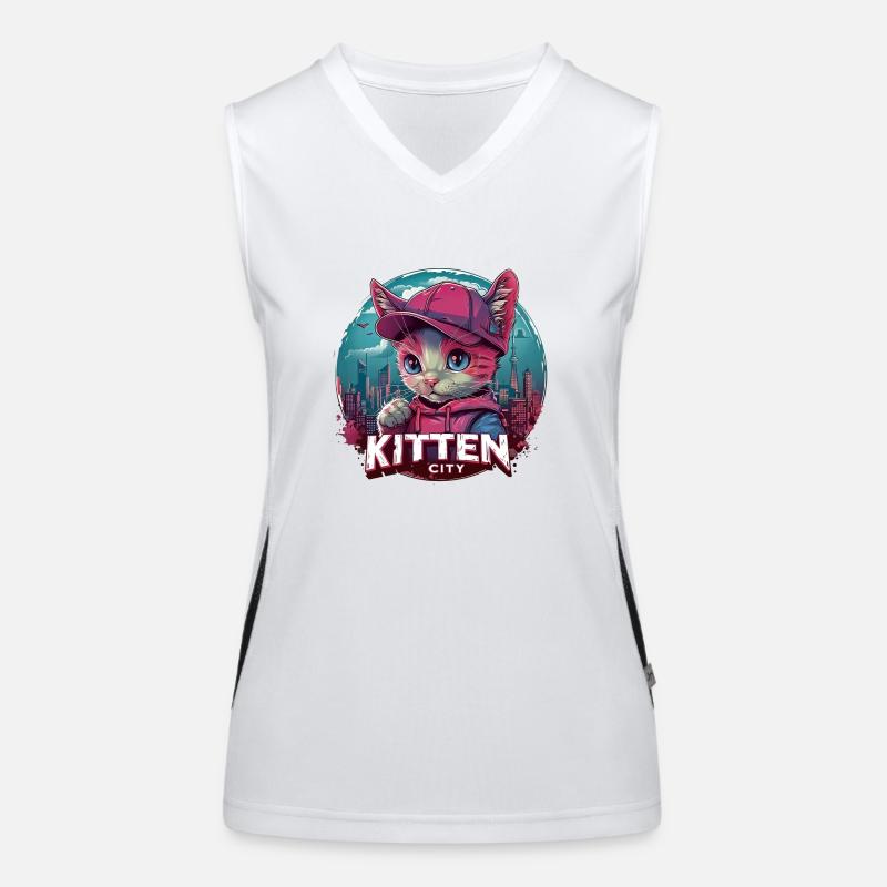 Urban Kitten Town Chic : Styles à la mode Débardeur respirant contrasté Femme